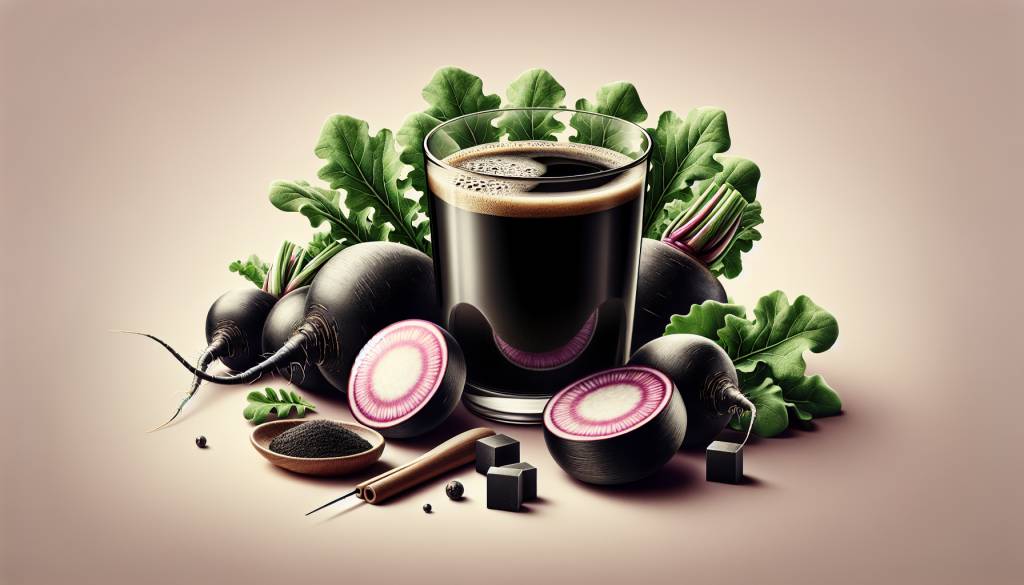Booster votre santé avec le jus de radis noir : usages et bénéfices